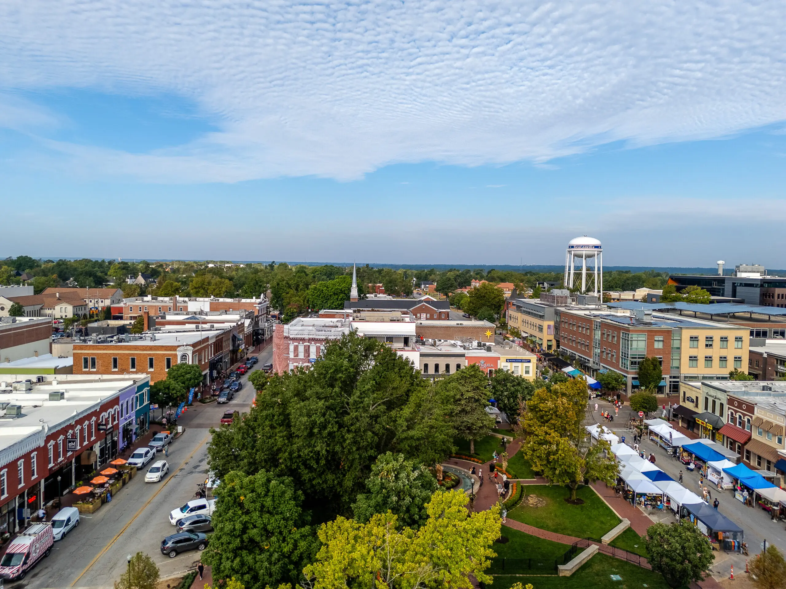 Downtown Bentonville Arkansas